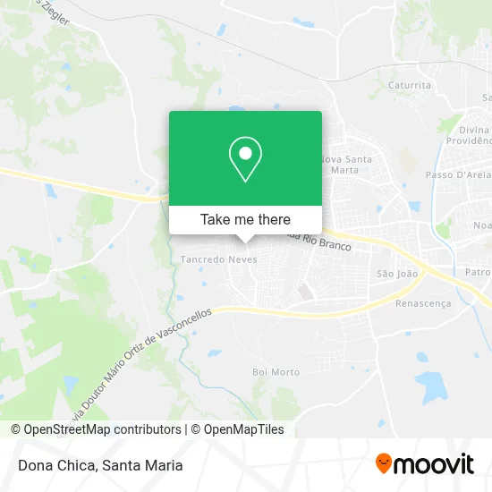 Dona Chica map