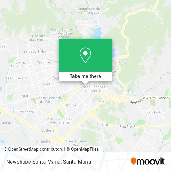 Newshape Santa Maria map