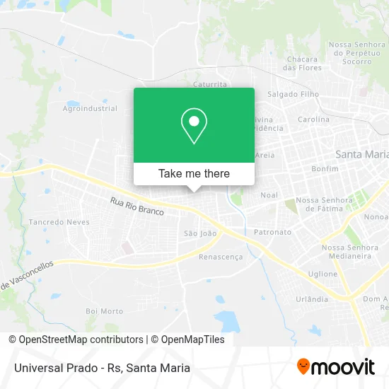 Universal Prado - Rs map