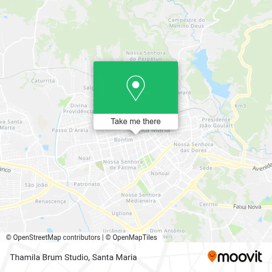 Thamila Brum Studio map