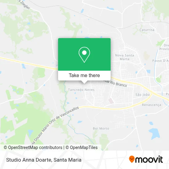 Studio Anna Doarte map