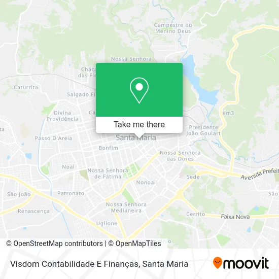 Visdom Contabilidade E Finanças map