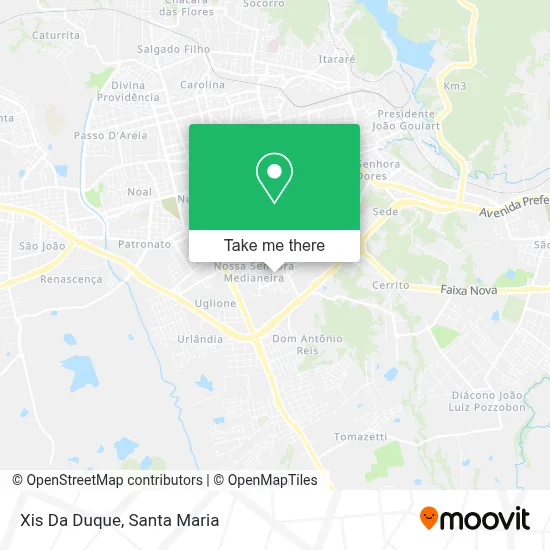 Xis Da Duque map