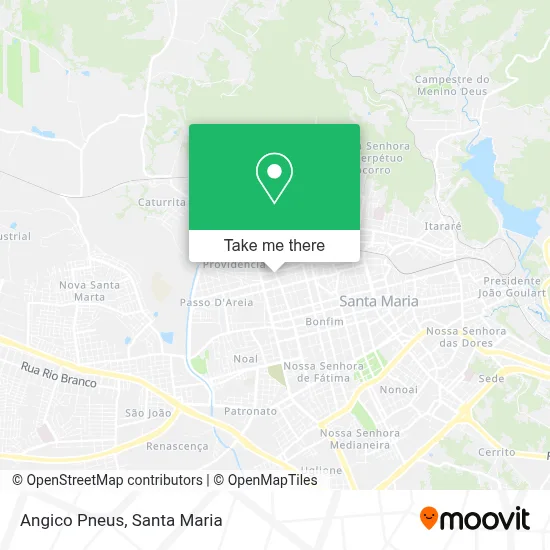 Angico Pneus map