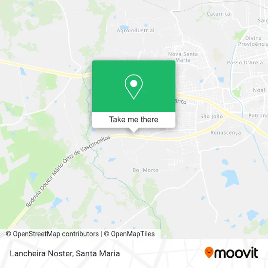 Lancheira Noster map