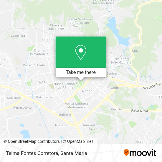Telma Fontes Corretora map