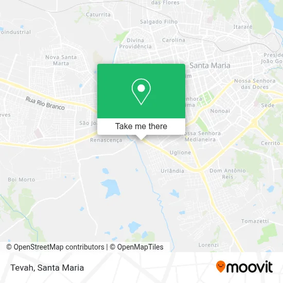 Tevah map