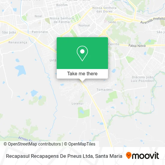 Recapasul Recapagens De Pneus Ltda map