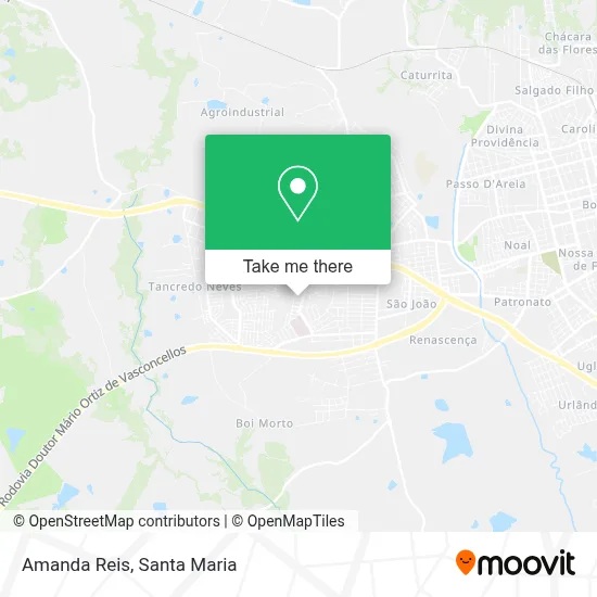 Amanda Reis map