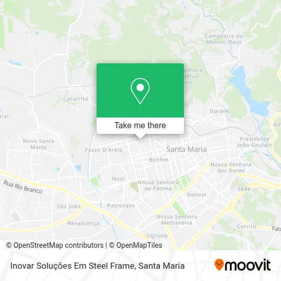 Inovar Soluções Em Steel Frame map