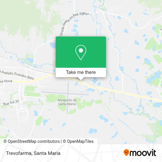 Trevofarma map