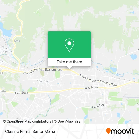 Classic Films map
