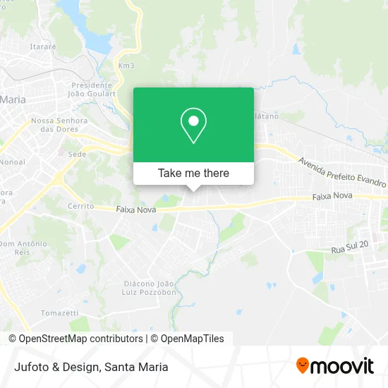 Jufoto & Design map