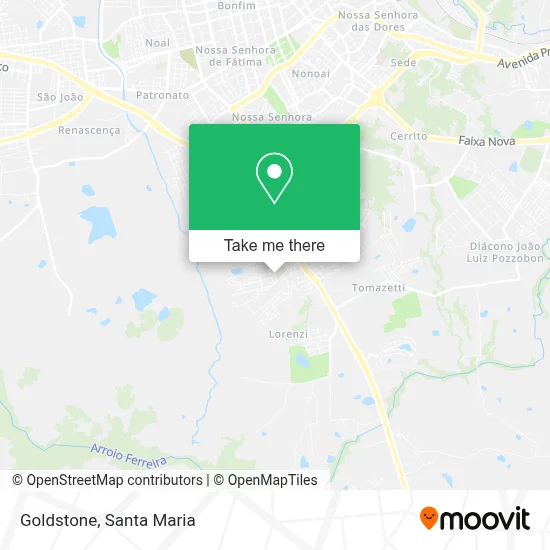 Goldstone map