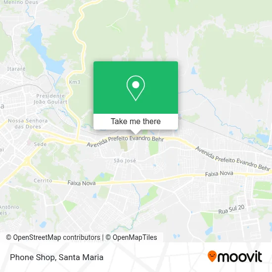 Phone Shop map