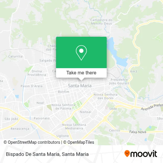 Bispado De Santa Maria map