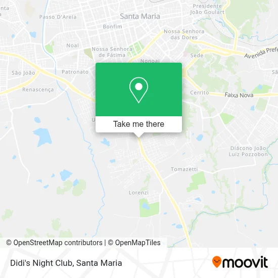 Didi's Night Club map