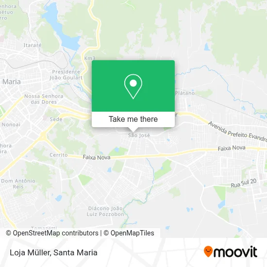 Loja Müller map