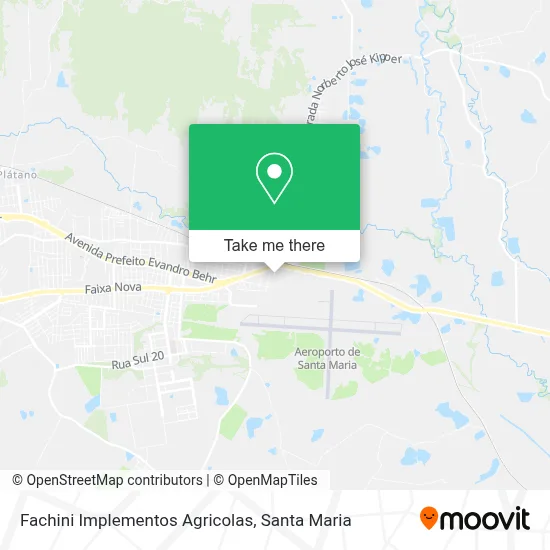 Fachini Implementos Agricolas map
