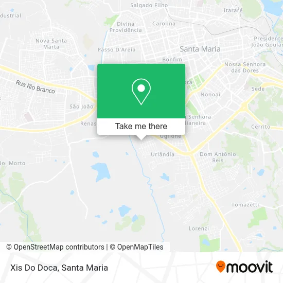 Xis Do Doca map