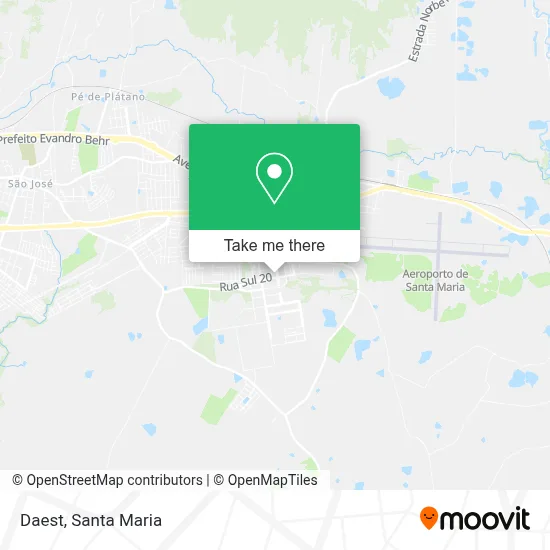 Daest map