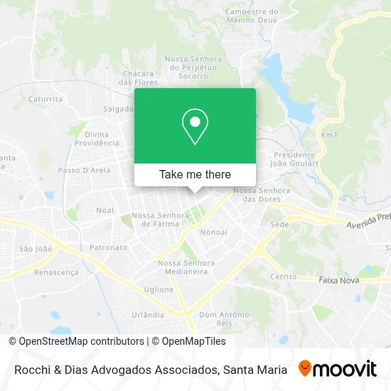 Rocchi & Dias Advogados Associados map