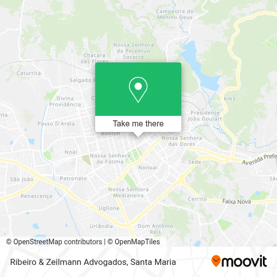 Ribeiro & Zeilmann Advogados map