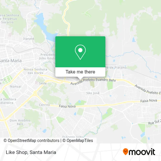 Like Shop map