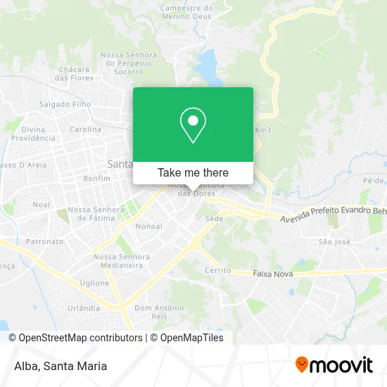 Alba map
