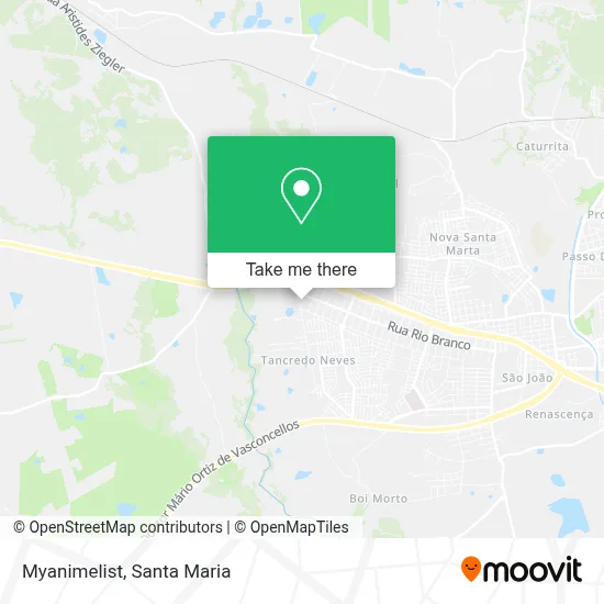 Myanimelist map
