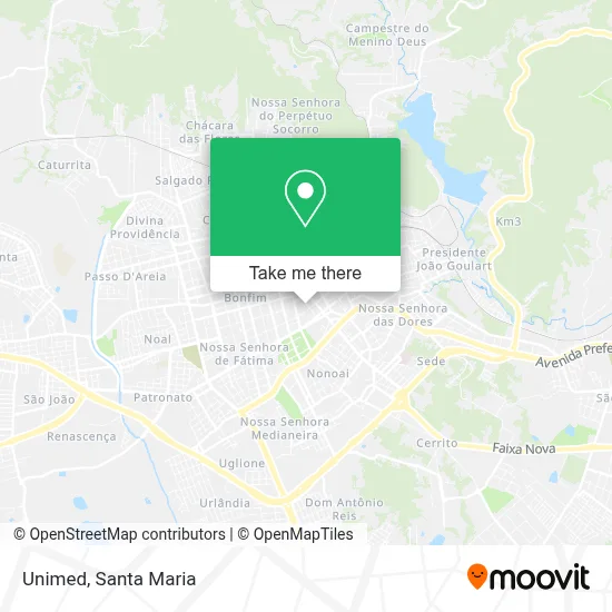 Unimed map