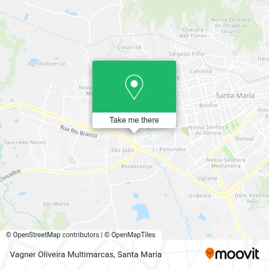 Vagner Oliveira Multimarcas map