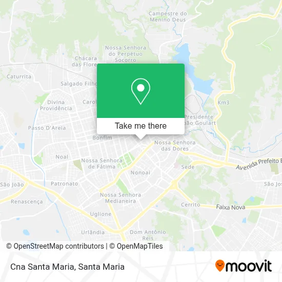 Cna Santa Maria map