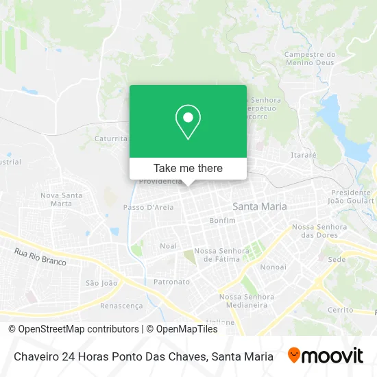 Chaveiro 24 Horas Ponto Das Chaves map