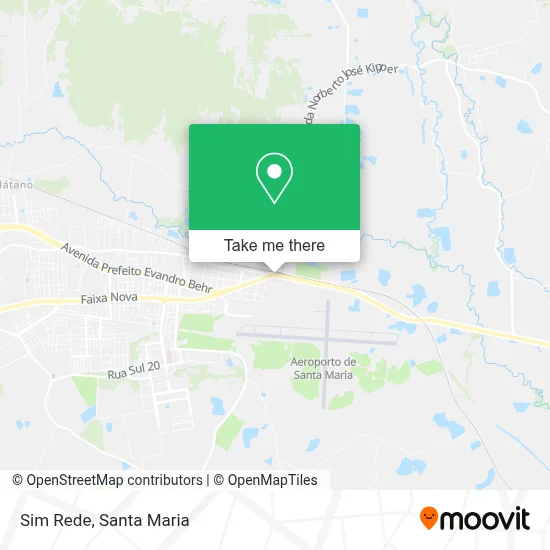 Sim Rede map