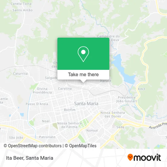 Ita Beer map