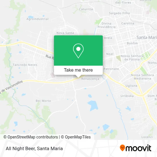 All Night Beer map