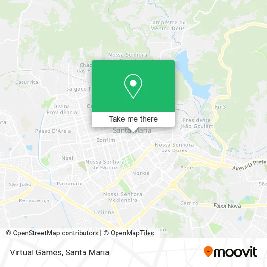 Virtual Games map