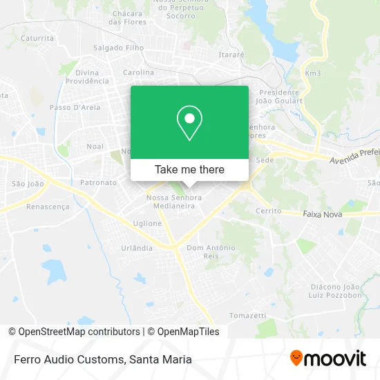 Ferro Audio Customs map