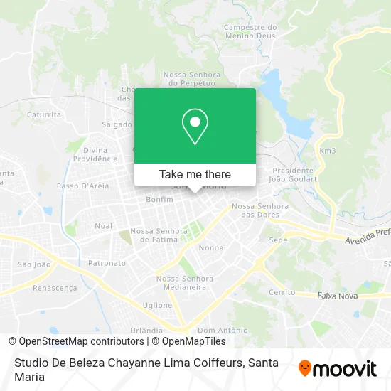 Studio De Beleza Chayanne Lima Coiffeurs map