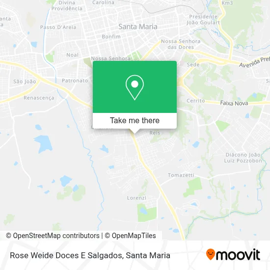 Rose Weide Doces E Salgados map