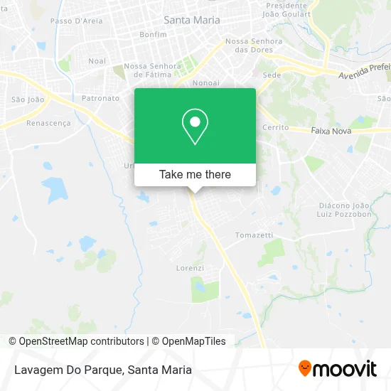 Lavagem Do Parque map