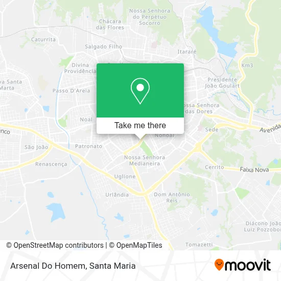 Arsenal Do Homem map