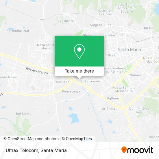 Ultrax Telecom map