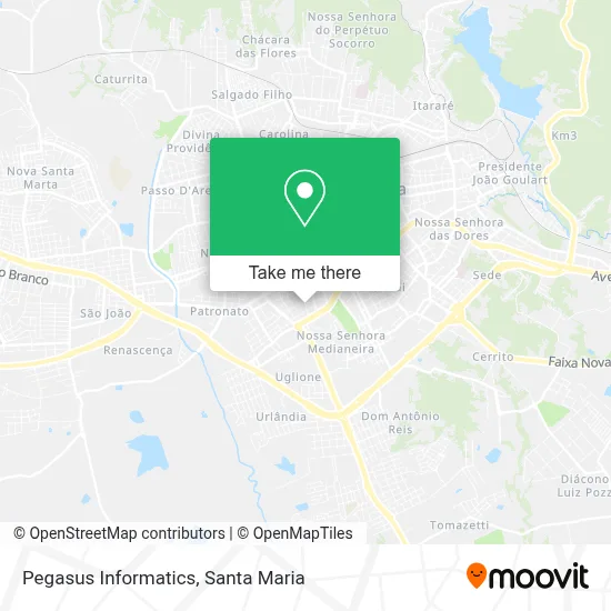 Pegasus Informatica map