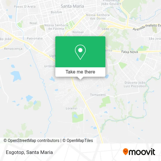 Esgotop map