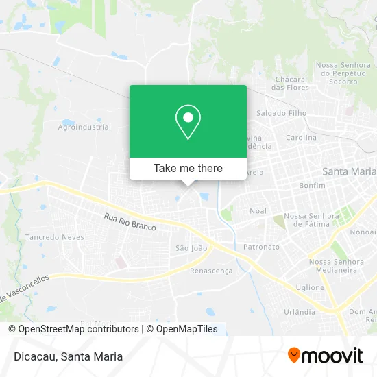 Dicacau map