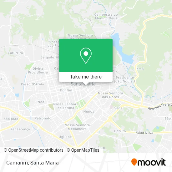 Camarim map