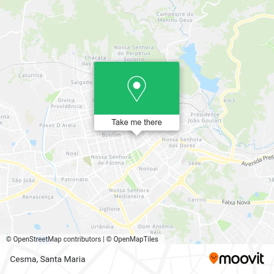 Cesma map