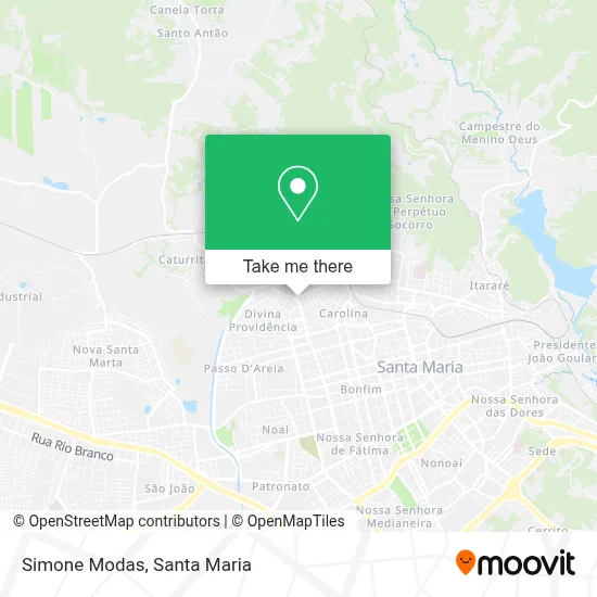 Simone Modas map